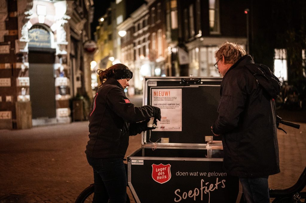 Compassie in actie: De soepfiets